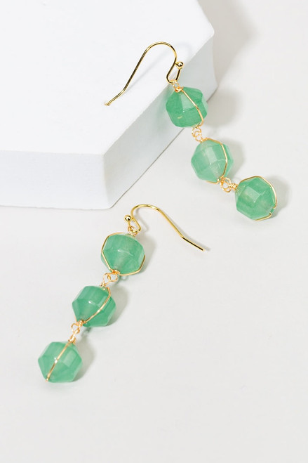 Julia Semi Drop Earrings