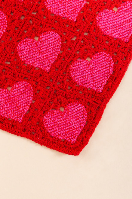 Jane Crochet Heart Head Scarf