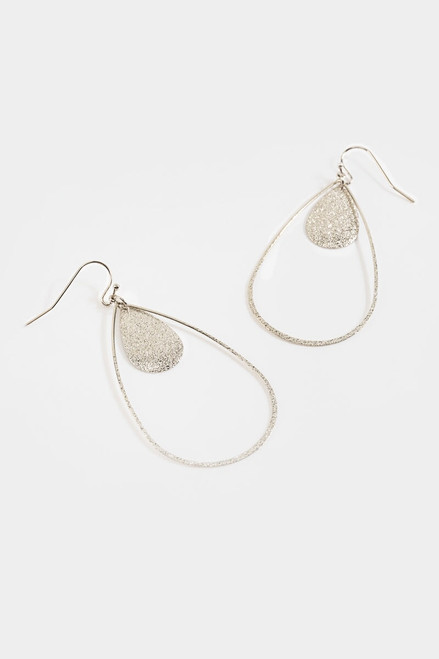 Amy Double Teardrop Earrings