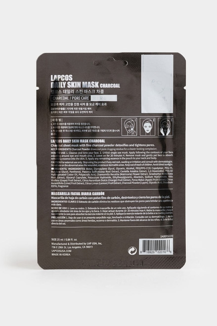 Lapcos Pore Tightening Charcoal Mask