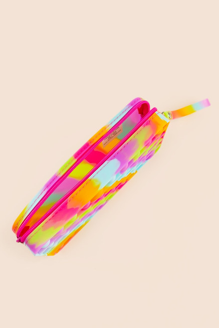 Rainbow Tie Dye Popper Pencil Case