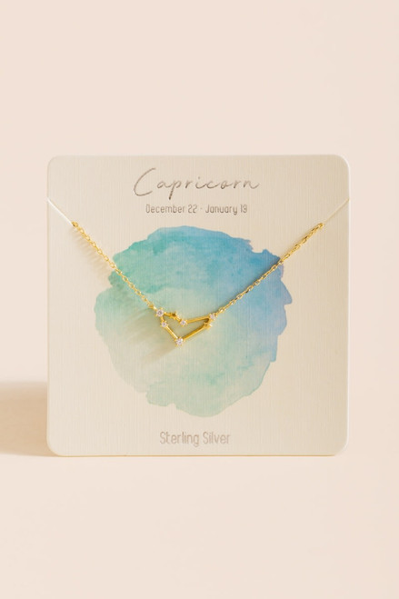 Cindi Sterling Constellation Necklace