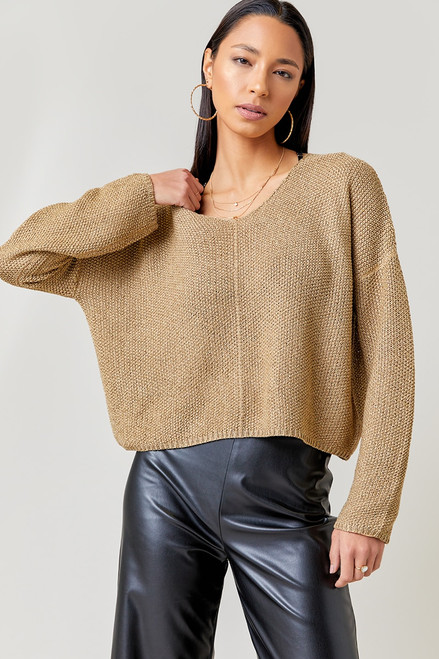 Silvia V-Neck Pullover Sweater