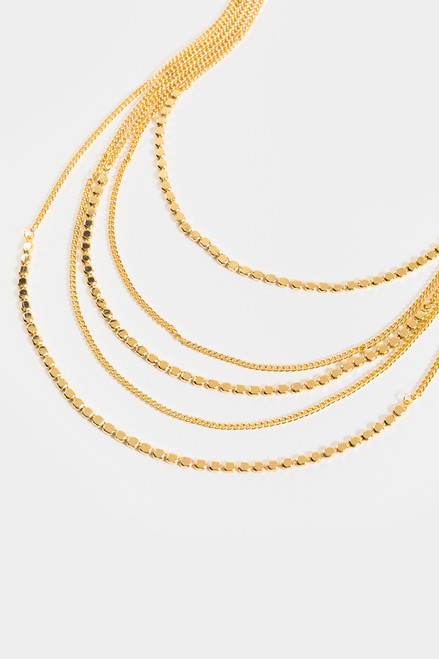 Paula Multi Layered Chain Necklace