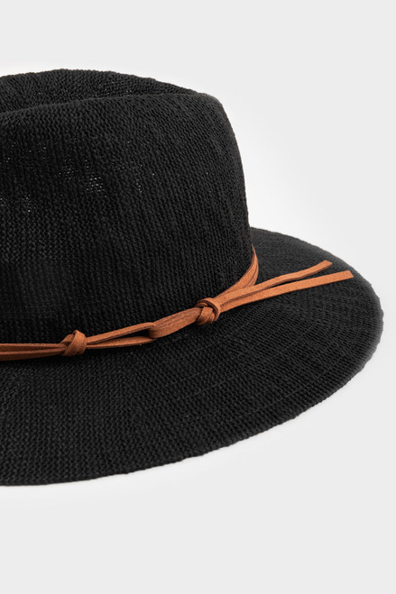 Monique Knotted Band Panama Hat