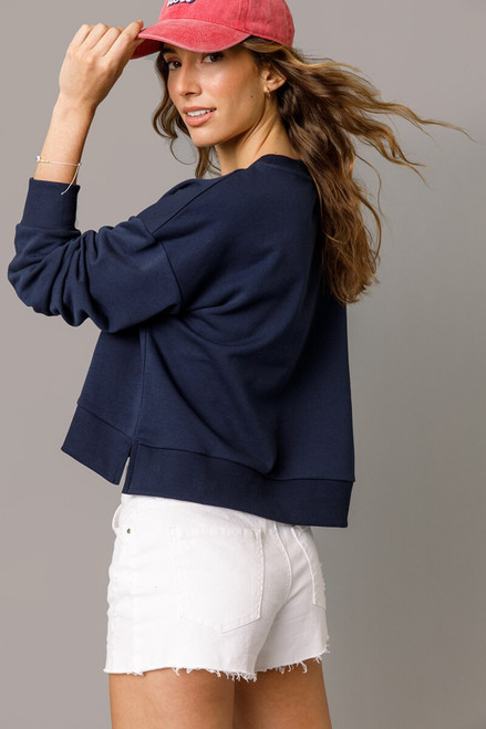 Oxford Classic Cropped Sweatshirt