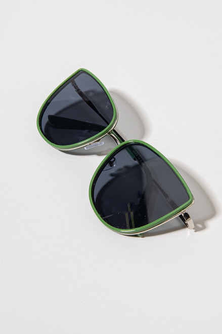 Jasmine Slim Frame Cat Eye Sunglasses