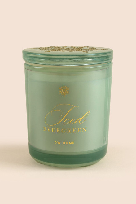 DW Home Iced Evergreen Candle | 9oz