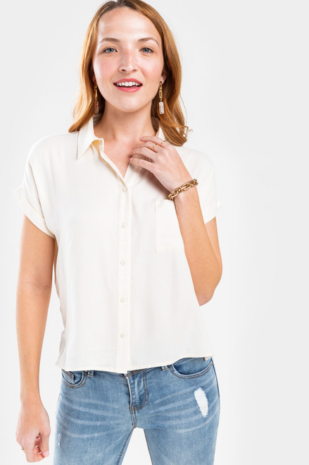 Emma Button Down Top