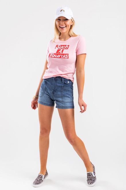 Harper Heritage Utility Denim Shorts