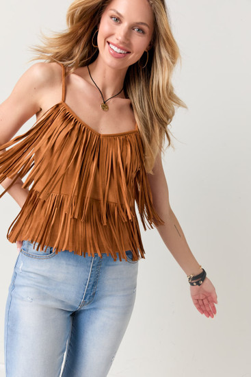 Shelley Fringe Tank Top