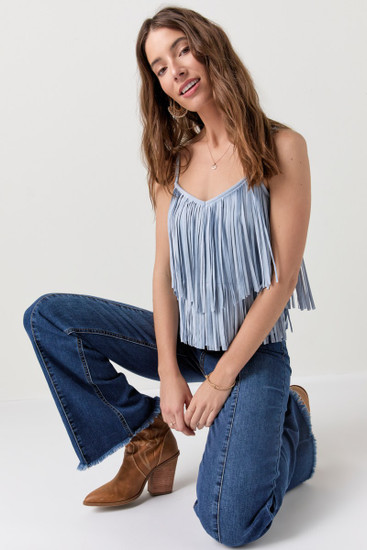 トップス seyto Jacquard fringe sleeveless tops トップス seyto Jacquard fringe sleeveless tops ZXZY Womens
