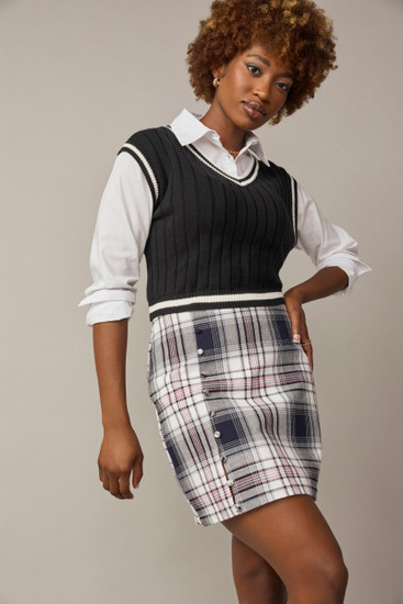 Emily Plaid Mini Skirt | francesca's®