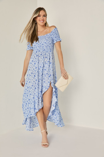 casual dresses modest Womens Boho Floral Ruched Midi Dress A-line Short Sleeve Empire Waist Elegant Country Long with Pockets : Clothing, Shoes & Jewelry Zipper Back Other bridesmaid dresses Aidan Mattox Sequin Mesh Adult size:10 US