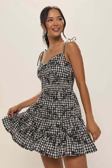 正規品アンドマリー　Karen check mini dress Ssize andmary on X: 