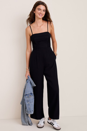Lenora Foldover Trim Jumpsuit