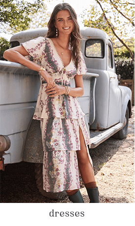 Shop dresses. Click here.