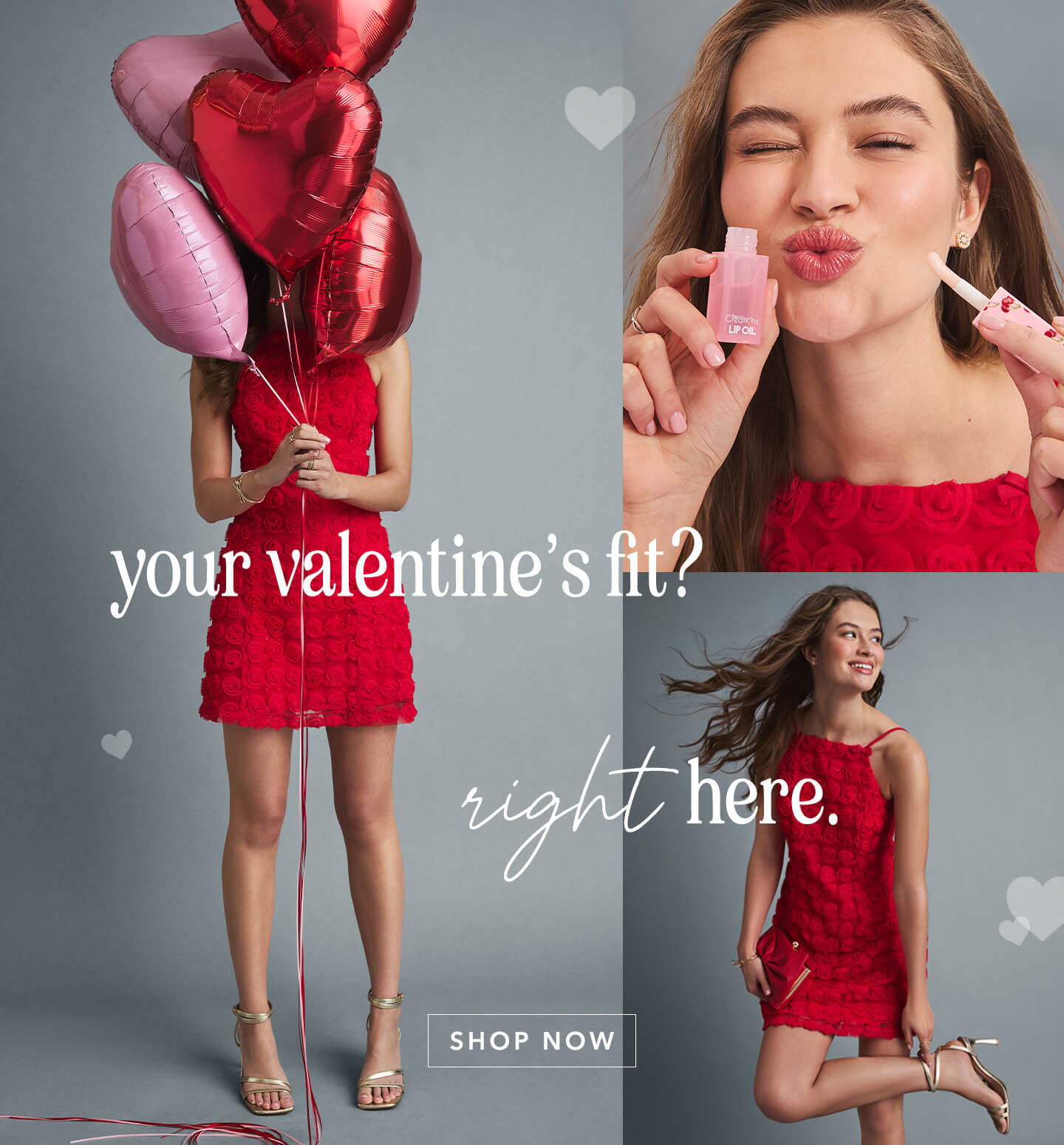 Shop your valentines day fit here.