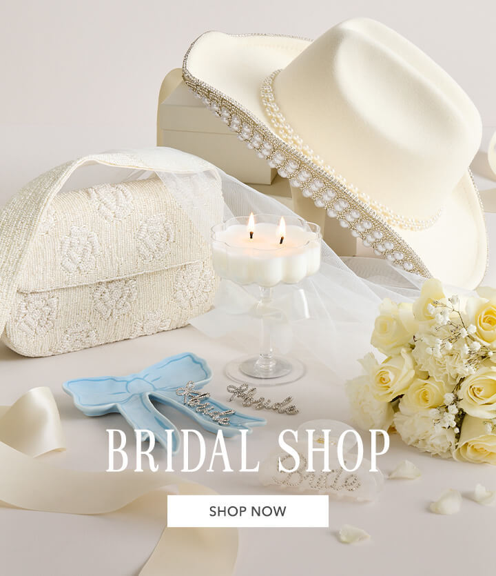 Click here to shop the bridal shop