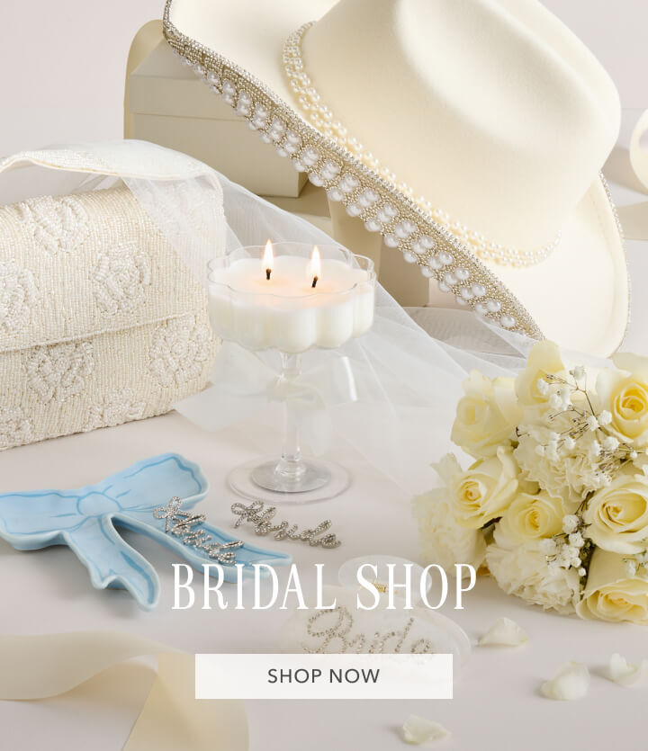 Click here to shop the bridal shop.