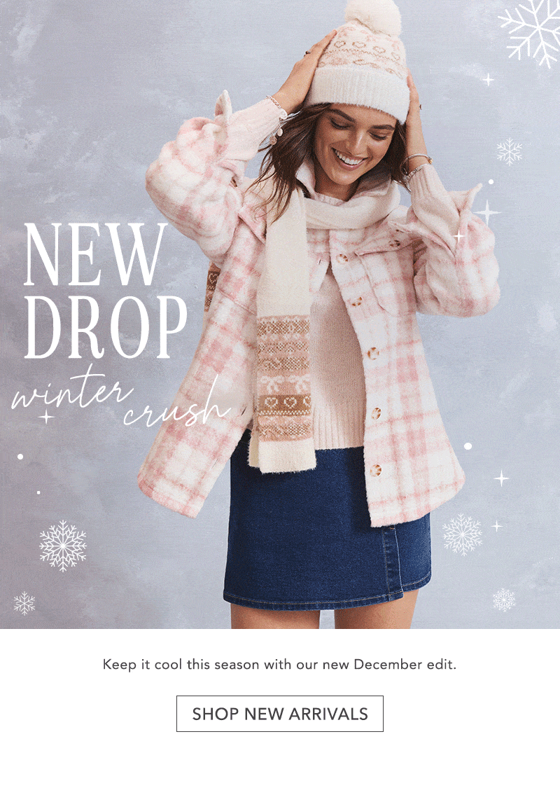 New Drop! Winter Crush. Click here to shop our new arrivals.
