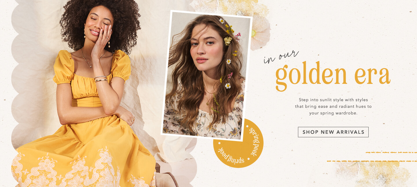 In Our Golden Era - Click here to shop new arrivals.