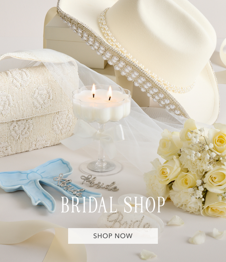 Click here to shop the bridal shop.
