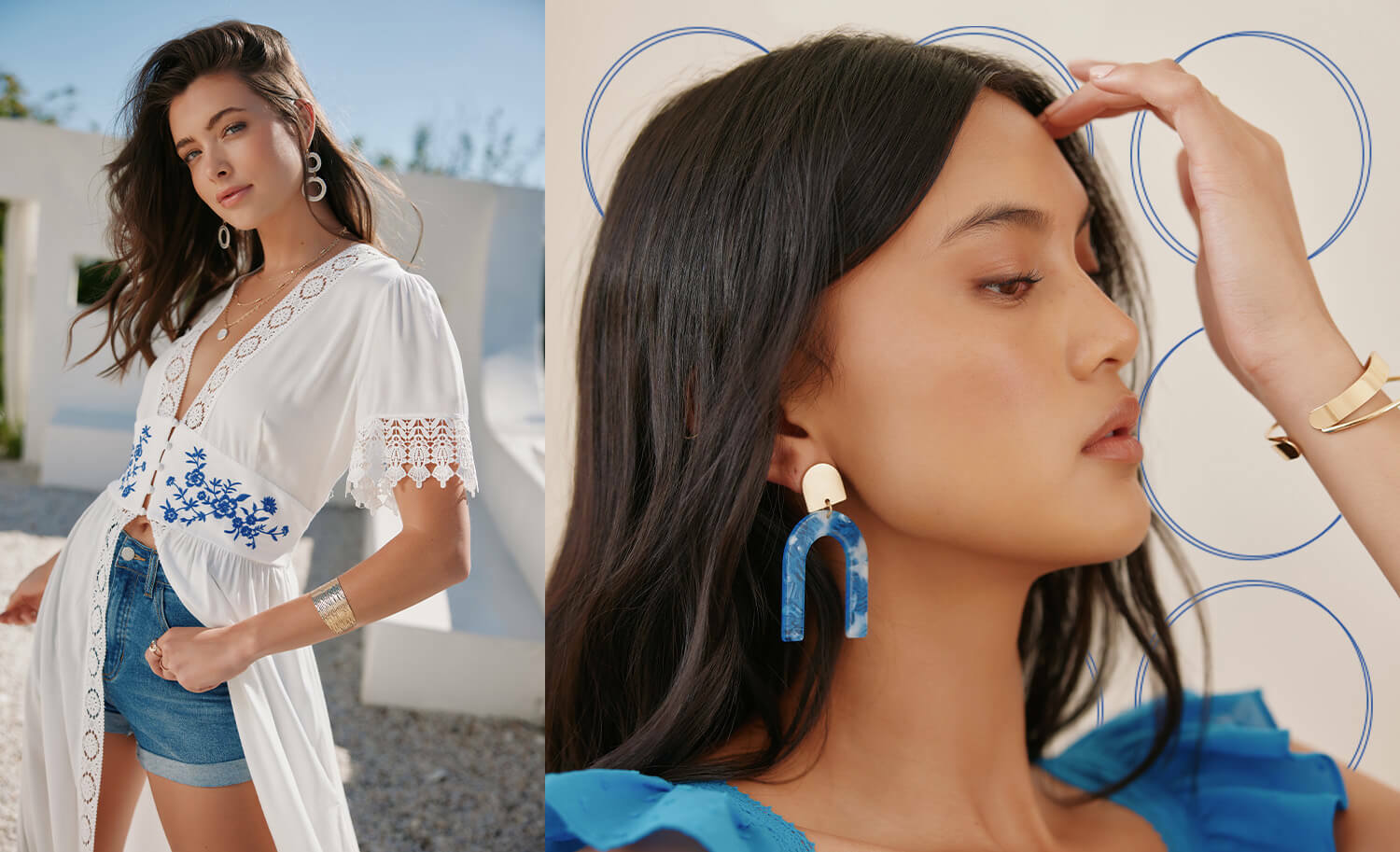 This Just In. The Santorini Blues. Click Here To Shop Now.