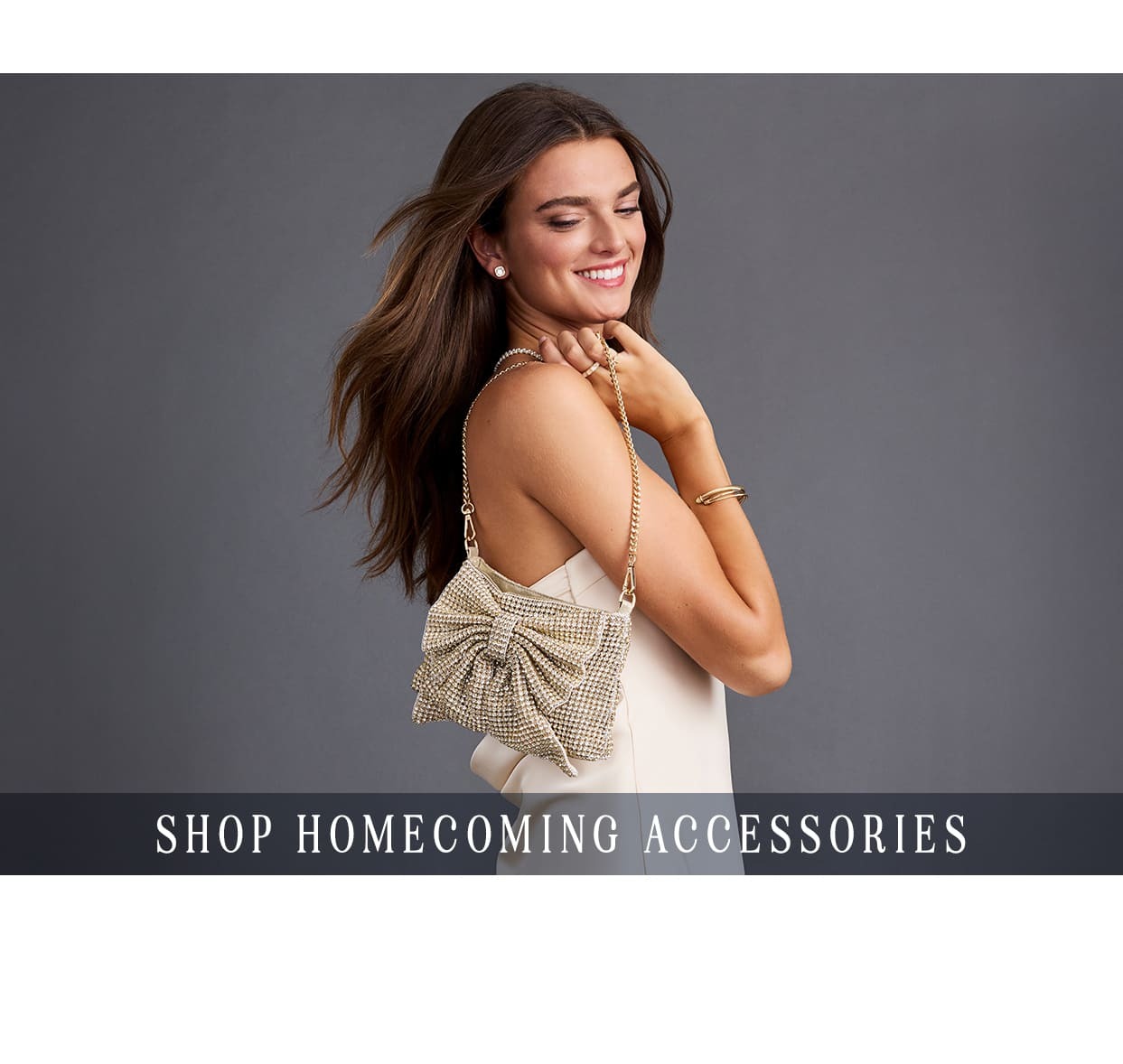 Jennifer Sequin Bow Back Mini Dress