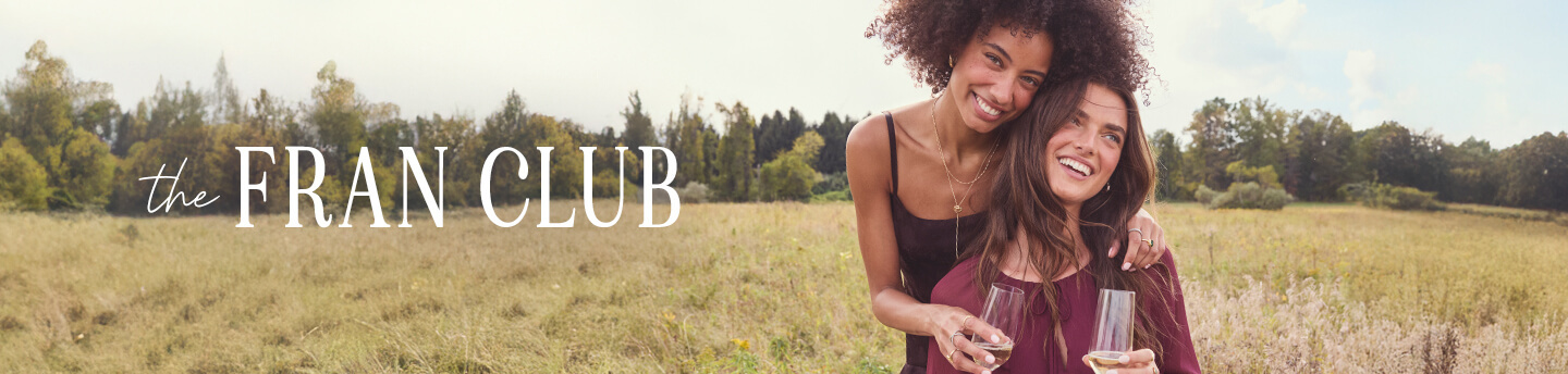 the FRAN CLUB Landing Page. Here is all the information about the program.