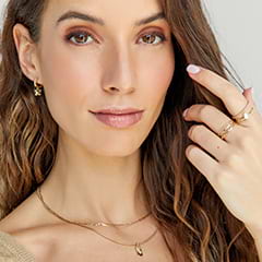 Francesca's Kelsey Lock and Key Earrings