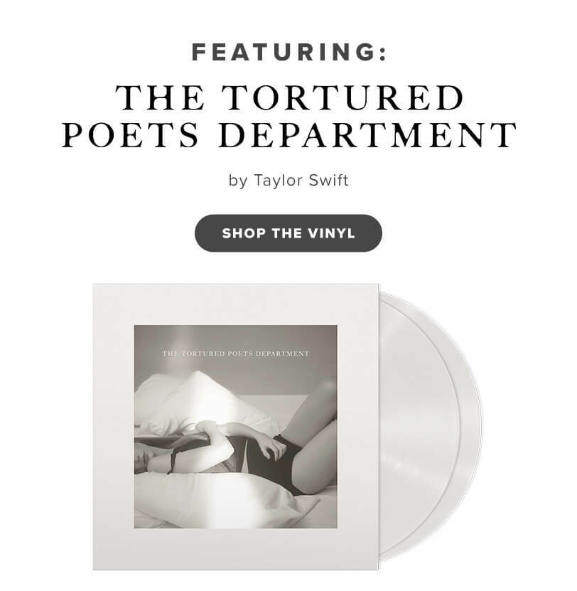 Featuring: The Tortured Poets Department By Taylor Swift. Click Here To Shop The Vinyl