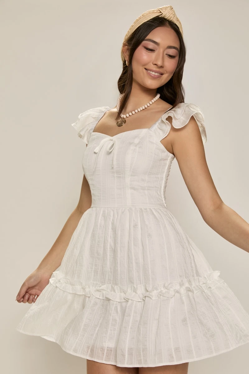 mini denim dress women NRTHYE Sexy Summer Corset Tube Jean Dresses Men's Size:11.5 US INV-376747 front length 34.3 in Wedding Guest Dresses Indian