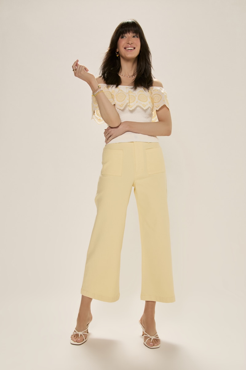 【ジエアタウン】 potato fringe denim pt★追跡可 ジエアタウン】 potato fringe denim pt☆追跡可 (THEAIRTOWN