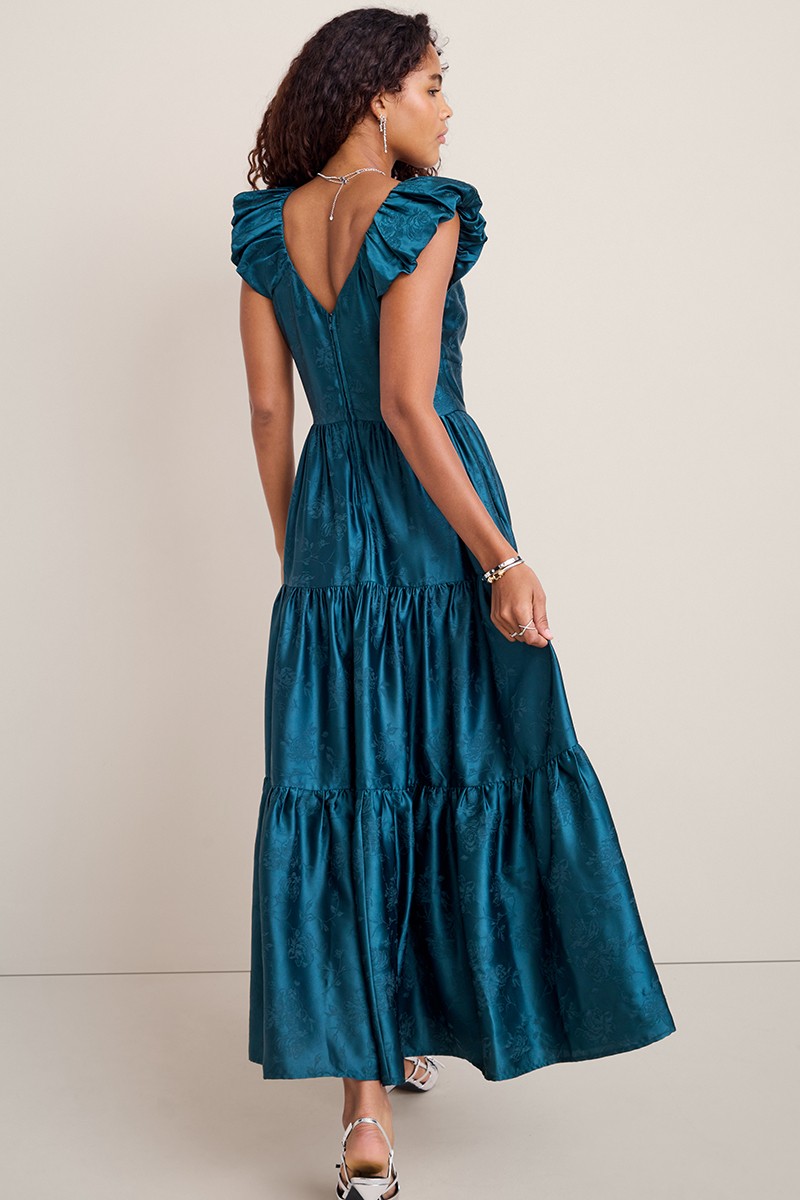 open lace back dress Francesca Gown