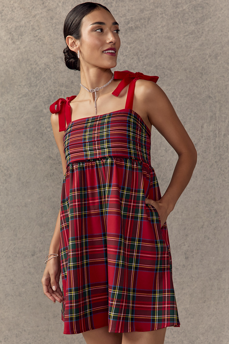 Amelia Floral Jacquard Mini Dress