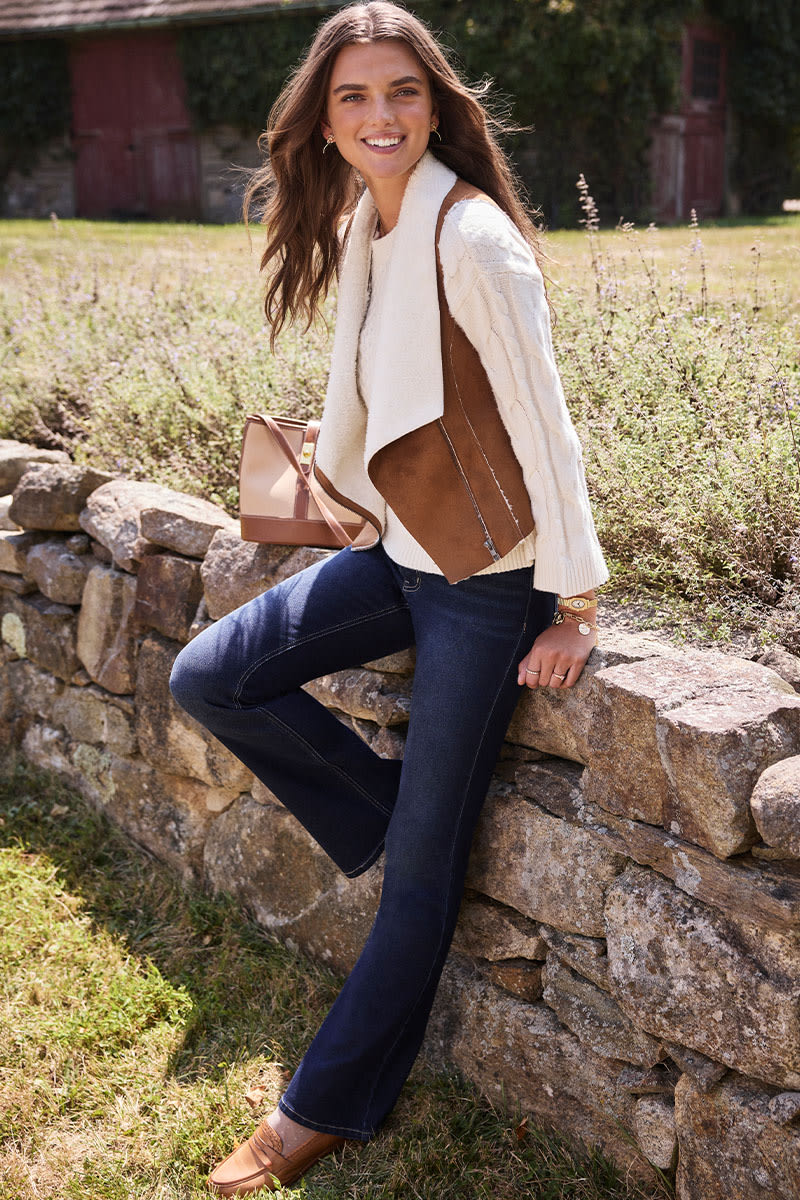 Boots and Bows Embroidered Cardigan