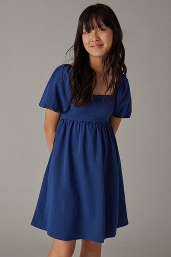 Bridget Smocked Ruffle Tiered Mini Dress