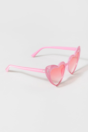 Jeanette Oval Shaped Sunglasses - francesca's