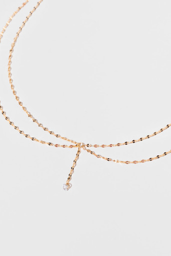 Francesca's Luxe Pearl Ribbon Choker