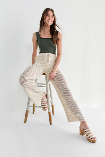【新品未使用】LiiLU - CROCHET PANTS 2Y 新品未使用】LiiLU - CROCHET PANTS 2Y