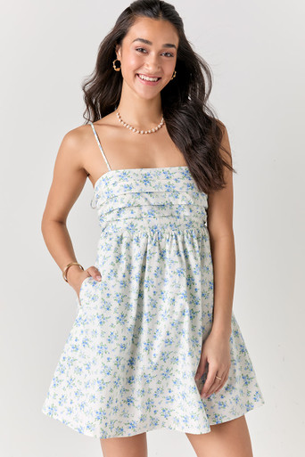 FLORENCE MINI DRESS/166cm/着用サイズF｜Bibiy.
