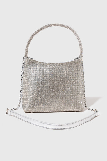 Tianna Silver Chain Satchel