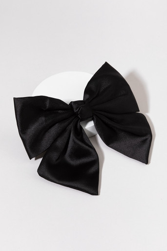 Dona Velvet Double Bow Hair Barrette