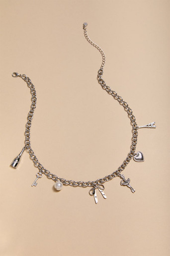 Ida Chunky Ballerina Charm Necklace