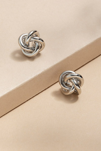 Kayla Knot Stud Earrings