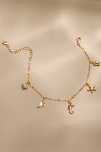 Mary Sea Life Charm Bracelet