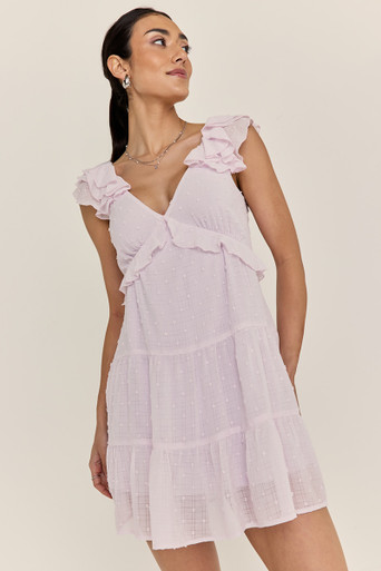 Penelope Strapless Floral Tulle Maxi Dress
