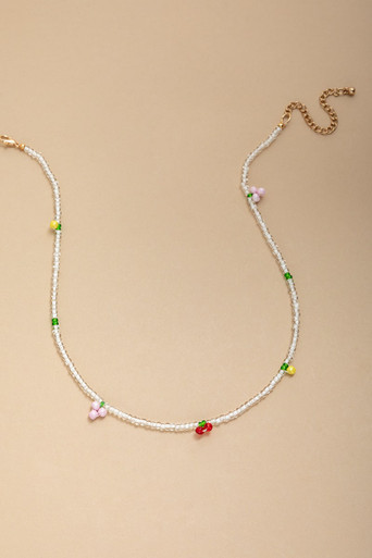 Jess Fruit Station Beaded Necklace