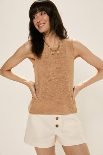 Amy Sweater Tank Top